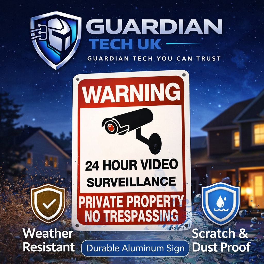 2 Pack – 24/7 Video Surveillance Warning Signs